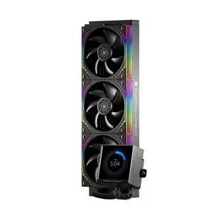 Peerless Vision 360 ARGB Black CPU Aio Cooler,PC 360 Specification Water Cooler System,3.95IPS LCD Screen with 480x480 Resolution,for AM4/AM5;Intel 1700/1851,3 Wireless Splicing Fans Peerless Vision 360 ARGB Black CPU Aio Cooler,PC 360 Specification Water Cooler System,3.95IPS LCD Screen with 480x480 Resolution,for AM4/AM5;Intel 1700/1851,3 Wireless Splicing Fans