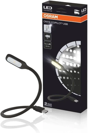 OSRAM Copilot, LED Reading Light Plug, Onyx-USB, Folding Carton (1 Unit), Black OSRAM Copilot, LED Reading Light Plug, Onyx-USB, Folding Carton (1 Unit), Black