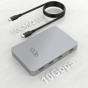 JMT 7in1 USB 3.2 Gen2 10Gbps Adapter USB-C with PD 100W Expansion Hub HC418 for Laptops PC JMT 7in1 USB 3.2 Gen2 10Gbps Adapter USB-C with PD 100W Expansion Hub HC418 for Laptops PC