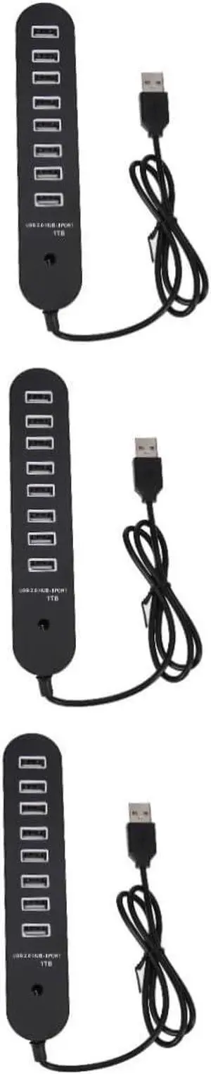 OSALADI 3pcs USB Hub Type to Hub Adapter Fast USB Charger Compact for Laptop Phone Tablet Dissipation Design OSALADI 3pcs USB Hub Type to Hub Adapter Fast USB Charger Compact for Laptop Phone Tablet Dissipation Design