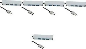 OSALADI 5pcs USB Hub Ports USB Port Expander for Laptop Computer Hub for Laptop OSALADI 5pcs USB Hub Ports USB Port Expander for Laptop Computer Hub for Laptop