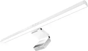 Computer Monitor Light Bar, Eye Caring Screen Lamp, Stepless Dimmable Reading LED Task Lamp, Touch Control, No Glare for Desktop Laptop (White) Computer Monitor Light Bar, Eye Caring Screen Lamp, Stepless Dimmable Reading LED Task Lamp, Touch Control, No Glare for Desktop Laptop (White)