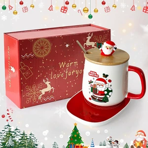 Christmas Coffee Warmer with Mug Set, Coffee Cup Warmer Coffee Mug Warmer with Auto Shut Off for Desk Home Office, Coffee Gifts Xmas Gifts for Coffee Lovers Mom Her Wife Girlfriend Daughter Christmas Coffee Warmer with Mug Set, Coffee Cup Warmer Coffee Mug Warmer with Auto Shut Off for Desk Home Office, Coffee Gifts Xmas Gifts for Coffee Lovers Mom Her Wife Girlfriend Daughter