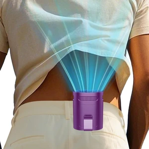 small waist fan deep purple small waist fan deep purple