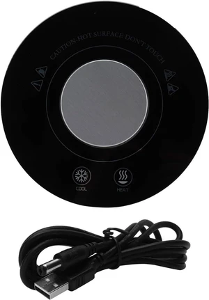 USB Electric Heating Cooling Coaster Cup Mat Intelligent Cup Warmer for Home Office Use USB Electric Heating Cooling Coaster Cup Mat Intelligent Cup Warmer for Home Office Use