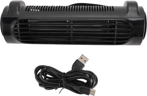 Car Seat Fan 3 Speeds Silent Strong Wind Portable USB Powered Back Seat Cooling Fan with 1.5m Cable for Vehicle Front or Rear Seats (Black) Car Seat Fan 3 Speeds Silent Strong Wind Portable USB Powered Back Seat Cooling Fan with 1.5m Cable for Vehicle Front or Rear Seats (Black)
