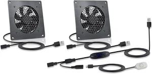 USB Adjustable Temperature-Controlled Cooling Fan, 10 speeds, 0~60, 4/6 inch USB Adjustable Temperature-Controlled Cooling Fan, 10 speeds, 0~60, 4/6 inch