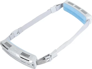 Wearable Waist Fan, Multifunctional 3 Speeds Adjustable Handsfree Cooling with Ultra Wide Angle Vents and 5000mAh Battery, for Outdoor Sports Exercise and Summer Work (Silver Gray) Wearable Waist Fan, Multifunctional 3 Speeds Adjustable Handsfree Cooling with Ultra Wide Angle Vents and 5000mAh Battery, for Outdoor Sports Exercise and Summer Work (Silver Gray)