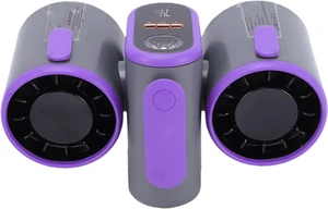 Dual Head Waist Fan, USB Rechargeable Cooling Fan with LCD Display & Turbocharging System, Efficient Portable Waist for Outdoor Camping Office Bedroom (8000mAh) Dual Head Waist Fan, USB Rechargeable Cooling Fan with LCD Display & Turbocharging System, Efficient Portable Waist for Outdoor Camping Office Bedroom (8000mAh)