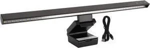 Computer Light Bar USB Powered with 15 Lighting Modes Touch Control, LED Screen Light Bar for Home Office Gaming Desk, Glare Free Asymmetric Eye Protection Design Computer Light Bar USB Powered with 15 Lighting Modes Touch Control, LED Screen Light Bar for Home Office Gaming Desk, Glare Free Asymmetric Eye Protection Design