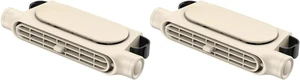 Rechargeable Car Seat Fans 2pc Portable Car Seat Fan 3 Speeds Adjustable Car Seat Headrest Fan USB Powered Car Neck Cooler for Front Rear Seat Passenger(Beige) Rechargeable Car Seat Fans 2pc Portable Car Seat Fan 3 Speeds Adjustable Car Seat Headrest Fan USB Powered Car Neck Cooler for Front Rear Seat Passenger(Beige)