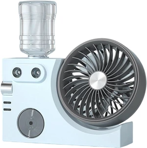 Misting Fan | USB Rechargeable Cooler,Misting Portable Fan - for Office Dorm Bedroom Summer Home Desktop Indoor Misting Fan | USB Rechargeable Cooler,Misting Portable Fan - for Office Dorm Bedroom Summer Home Desktop Indoor