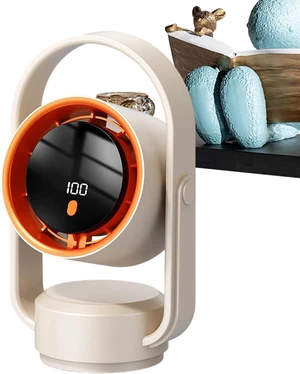 Desktop Fan,5 Wind Speed 1800mAh | Table Air Circulator Fan - for Women Students Travelers Home Apartment Study Bedroom Living Room Travel Camping Dormitory Office Desktop Fan,5 Wind Speed 1800mAh | Table Air Circulator Fan - for Women Students Travelers Home Apartment Study Bedroom Living Room Travel Camping Dormitory Office