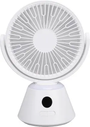 Bewinner USB Rechargeable Desk Fan | Digital Display, 3 Speeds, Quiet & Portable for Office Home Bewinner USB Rechargeable Desk Fan | Digital Display, 3 Speeds, Quiet & Portable for Office Home