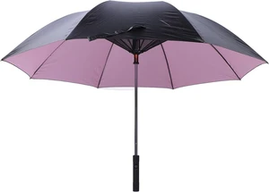 Sun Rain Umbrella Fan USB Portable Cooling for Couples and Family, 190T UV Sun Umbrella with 3000mAh Battery for Beach Park Outdoor Activities (Pink) Sun Rain Umbrella Fan USB Portable Cooling for Couples and Family, 190T UV Sun Umbrella with 3000mAh Battery for Beach Park Outdoor Activities (Pink)