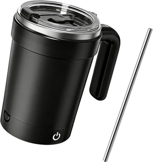 ordinarYone Temperature Controlled Automatic Mixing Cup with Built-in Heat Converter and Rechargeable Power for Coffee and Tea ordinarYone Temperature Controlled Automatic Mixing Cup with Built-in Heat Converter and Rechargeable Power for Coffee and Tea