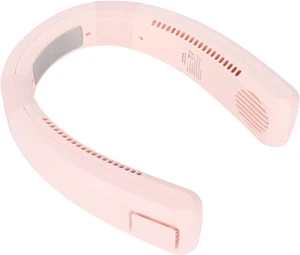 Neck Fan USB Charging 80 Holes 4000 to 5500rpm High Poly Wind Wearable Fan Portable Fan for Household Outdoor (Pink) Neck Fan USB Charging 80 Holes 4000 to 5500rpm High Poly Wind Wearable Fan Portable Fan for Household Outdoor (Pink)