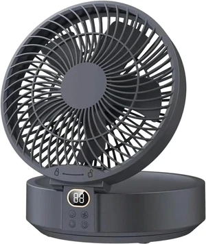 Cooling Fan For Home Office Travel 3 Speed Foldable Fan USB Charging Desk 90° Left And Right Shaking Head Wall(G) Cooling Fan For Home Office Travel 3 Speed Foldable Fan USB Charging Desk 90° Left And Right Shaking Head Wall(G)