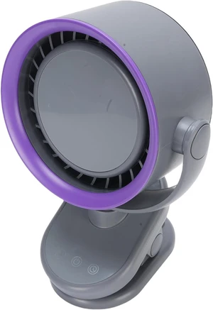 Asixxsix Bladeless Desk Fan, 100 Speed Adjustable USB Powered Quiet Cooling Fan with Tilt Head and 4000mAh Battery, Desktop On for Home Office Bedroom Dorm (Purple Gray) Asixxsix Bladeless Desk Fan, 100 Speed Adjustable USB Powered Quiet Cooling Fan with Tilt Head and 4000mAh Battery, Desktop On for Home Office Bedroom Dorm (Purple Gray)
