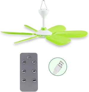 USB Powered Remote Control Timing 3 Speed Ceiling Fan Tent Fan For Camping Hiking Home Office Outdoor Travel Hanging Fans For Bedroom USB Powered Remote Control Timing 3 Speed Ceiling Fan Tent Fan For Camping Hiking Home Office Outdoor Travel Hanging Fans For Bedroom