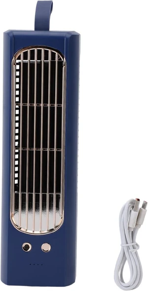 10.6in Tower Fan Personal Standing Desk Fan 3000mAh Battery USB Quiet Oscillating Fan for Bedroom Indoor Use - Compact Design, Safe ABS Material, Energy Saving 10.6in Tower Fan Personal Standing Desk Fan 3000mAh Battery USB Quiet Oscillating Fan for Bedroom Indoor Use - Compact Design, Safe ABS Material, Energy Saving