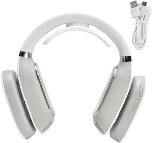 Neck Fan, Hands Free Bladeless Wearable Fan and Cooling Fan with Heating, Low Noise Dual 3 Speed for Travel Hiking Study (White) Neck Fan, Hands Free Bladeless Wearable Fan and Cooling Fan with Heating, Low Noise Dual 3 Speed for Travel Hiking Study (White)