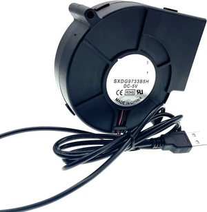 DC 5V USB 9733 Speed-Regulating with Air Duct Fan(Blower) DC 5V USB 9733 Speed-Regulating with Air Duct Fan(Blower)
