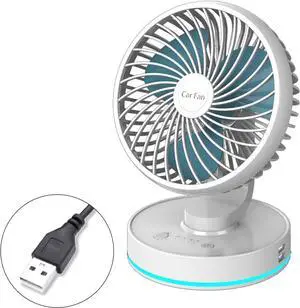 Electric Fan USB Plug Cooling Fan Foldable Air Circulator Fan For Car SUV Home 4 Gear Car Fan Electric Fan USB Plug Cooling Fan Foldable Air Circulator Fan For Car SUV Home 4 Gear Car Fan