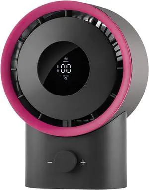 Rechargeable Desktop Fan 4000mAh, Digital Display Portable Fan for 100 Speed Settings for Home and Office, compacts USB Desk Fan(Red) Rechargeable Desktop Fan 4000mAh, Digital Display Portable Fan for 100 Speed Settings for Home and Office, compacts USB Desk Fan(Red)