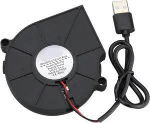 5Pcs 5V USB Cooler 75MM*15MM DC Brushless Turbo Blower 75MM Centrifugal Radial Fan For Humidifier Cooling 5Pcs 5V USB Cooler 75MM*15MM DC Brushless Turbo Blower 75MM Centrifugal Radial Fan For Humidifier Cooling