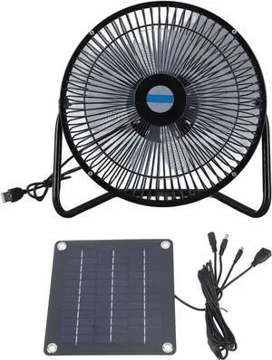 10W Solar Panel Powered Fan, 8 Inch USB Portable Solar Panel Fan for Camping Outdoor Use - Efficient Charging, Lightweight and Multifunctional Cooling for Pets and Pets Houses 10W Solar Panel Powered Fan, 8 Inch USB Portable Solar Panel Fan for Camping Outdoor Use - Efficient Charging, Lightweight and Multifunctional Cooling for Pets and Pets Houses