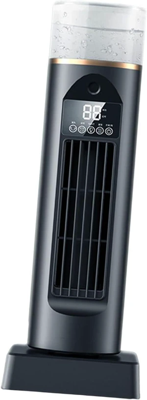 Compact Tower Fan for Bedroom with Speed Options USB Touch Control for Small, Black Compact Tower Fan for Bedroom with Speed Options USB Touch Control for Small, Black