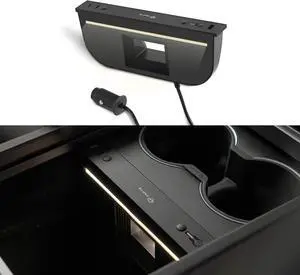 TPARTS Muti-Ports USB Hub for Tesla Model Y Juniper 2025+ TPARTS Muti-Ports USB Hub for Tesla Model Y Juniper 2025+
