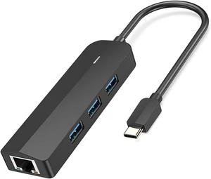 Efficient USB C to Rj45 Gigabit Ethernet Converter Adapter with 3 USB3.0 Port for Seamlessly Networking USB C Center with Ethernet Efficient USB C to Rj45 Gigabit Ethernet Converter Adapter with 3 USB3.0 Port for Seamlessly Networking USB C Center with Ethernet