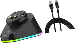 Type C Cable Charging Base for G502/G502X Supports Fast Chargin Auto Connection USB Hub Extension Double USB Hub Type C Cable Charging Base for G502/G502X Supports Fast Chargin Auto Connection USB Hub Extension Double USB Hub