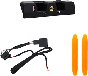 Multiple Device Car Charging Adapter ABS Black USB Hub with 3 Ports Supports Laptop Tablet for Dashboard Installation Stream Warhorse Dashboard USB Hub Multiple Device Car Charging Adapter ABS Black USB Hub with 3 Ports Supports Laptop Tablet for Dashboard Installation Stream Warhorse Dashboard USB Hub