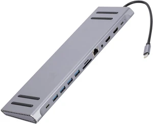 Docking Station for Laptop | Laptop Dock Multiport Adapter USB Hub - PC USB Extender, Expansion Hub Computer Dock, C Adapter, Type C Dongle Docking Station for Laptop | Laptop Dock Multiport Adapter USB Hub - PC USB Extender, Expansion Hub Computer Dock, C Adapter, Type C Dongle