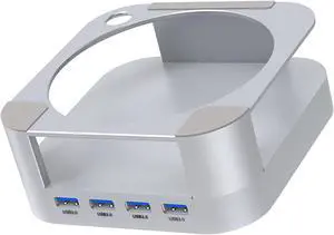 USB3.0 Adapter with Cooling Aluminum Stand for Including 4 Port Fast Speed Data Transfer Expansion Dock USB3.0 Adapter with Cooling Aluminum Stand for Including 4 Port Fast Speed Data Transfer Expansion Dock