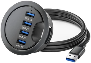 USB 3.0 Docking Station - 4 Port USB & Memory Reader Desktop - High-Speed Data Transfer & Space-Saving(USB3.0 Four Ports) USB 3.0 Docking Station - 4 Port USB & Memory Reader Desktop - High-Speed Data Transfer & Space-Saving(USB3.0 Four Ports)
