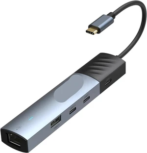 USB Hub 7-in-1 USB-C Multiport Hub Adapter with 4K60Hz HDMI 10Gbps USB3.1 1000Mbps RJ45 100W PD3.0 for Pro/Air PC(7in1 4K60Hz USB3.1) USB Hub 7-in-1 USB-C Multiport Hub Adapter with 4K60Hz HDMI 10Gbps USB3.1 1000Mbps RJ45 100W PD3.0 for Pro/Air PC(7in1 4K60Hz USB3.1)