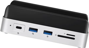 Multifunctional Docking Station for 8TB HDDs Storage 4K HDTV Output Gigabit Ethernet and PD100W Charging Dock Station Multifunctional Docking Station for 8TB HDDs Storage 4K HDTV Output Gigabit Ethernet and PD100W Charging Dock Station