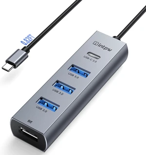 intpw USB C to USB A Hub 5 Ports Type C Hub USB 3.0 5Gbps Aluminum Adapter Multiport USB C Hub for Laptop, Mac, iPad, PC (5in1-0.82FT) intpw USB C to USB A Hub 5 Ports Type C Hub USB 3.0 5Gbps Aluminum Adapter Multiport USB C Hub for Laptop, Mac, iPad, PC (5in1-0.82FT)