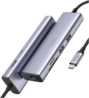 USB-C HUB to 4K60Hz HDMI RJ45 PD100W SD&TF USB3.0 5Gbps Splitter for Accessories Docking Station(7-in-1 5Gbps) USB-C HUB to 4K60Hz HDMI RJ45 PD100W SD&TF USB3.0 5Gbps Splitter for Accessories Docking Station(7-in-1 5Gbps)
