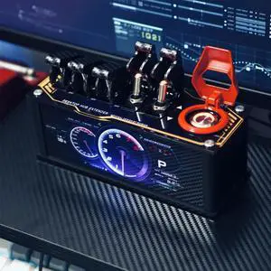 Cool USB Charging Hub, Retro USB Strip Original Switches, USB Docking Station with Ambient Lighting & Independent Switch, Switches Desktop Decoration for Studio Gaming Room Cool USB Charging Hub, Retro USB Strip Original Switches, USB Docking Station with Ambient Lighting & Independent Switch, Switches Desktop Decoration for Studio Gaming Room