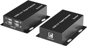 USB 2.0 Super Extender 50M Prolong Over CAT6 Cable 4 Port USB HUB Extension for Webcam Camera Printer U Disc US Plug USB 2.0 Super Extender 50M Prolong Over CAT6 Cable 4 Port USB HUB Extension for Webcam Camera Printer U Disc US Plug