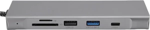 Type C Hub 8 in 1 Aluminum Alloy Multifunctional Docking Station for Laptop Studio Display Professional Presentations Type C Hub 8 in 1 Aluminum Alloy Multifunctional Docking Station for Laptop Studio Display Professional Presentations