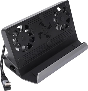 Dpofirs Game Console Docking Station 4K Double Cooling Fan PD Charging Hub for OLED Legion Go for Gamers Dpofirs Game Console Docking Station 4K Double Cooling Fan PD Charging Hub for OLED Legion Go for Gamers