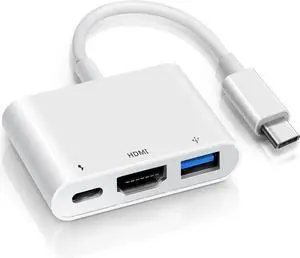 vienon USB C to HDMI Multiport Adapter, USB C Hub with 4K HDMI Output USB 3.0 Port & USB-C Fasting Charging Port Compatible for MacBook Pro, iPad Air iPhone 15/16 vienon USB C to HDMI Multiport Adapter, USB C Hub with 4K HDMI Output USB 3.0 Port & USB-C Fasting Charging Port Compatible for MacBook Pro, iPad Air iPhone 15/16