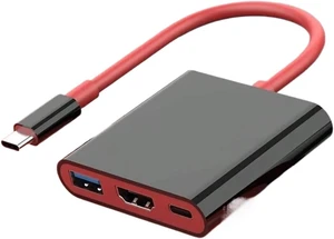 Switch USB C Dock 4K HDMI 100W PD 3-in-1 Hub for Gaming/Travel/MacBook Pro Adapter(Black) Switch USB C Dock 4K HDMI 100W PD 3-in-1 Hub for Gaming/Travel/MacBook Pro Adapter(Black)