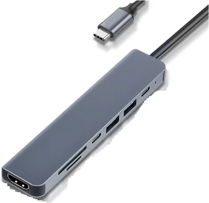 8-in-1 USB C Docking Station TY>pe HUB to HDMI Adapter 4K HD/1000Mbps RJ45/PD87W/USB3.0/VGA/SD/TF for PC(7-in-1) 8-in-1 USB C Docking Station TY>pe HUB to HDMI Adapter 4K HD/1000Mbps RJ45/PD87W/USB3.0/VGA/SD/TF for PC(7-in-1)